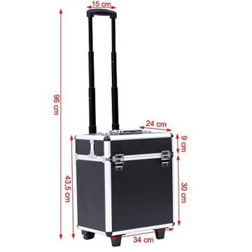 Songmics® Fußpflegekoffer für Fußpflegegeräte