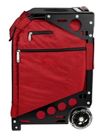 züca Pro Artist Case - ein Muss für jeden Make-Up Artist (Ruby Red/schwarz) - 