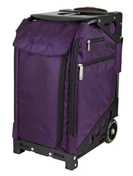 züca Pro Travel - der Koffer zum Sitzen (Royal Purple/schwarz) -