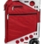 züca Pro Travel - der Koffer zum Sitzen (Ruby Red/Edelstahl) - 