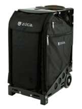 züca Pro Travel - der Koffer zum Sitzen (schwarz) -