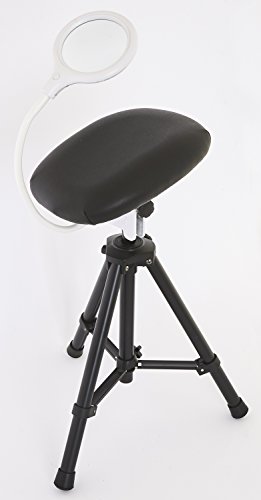 mobile Fußpflege Beinauflage + LED KLemmleuchte -
